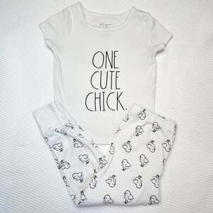 Rae Dunn One Cute Chick Pajamas